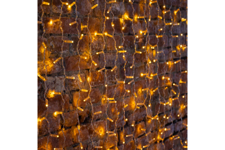 Гирлянда-занавес Neon-Night 235-301 2x1,5 м 300 LED желтая IP65