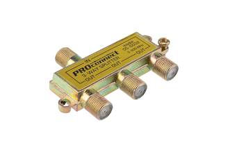 Делитель ТВ PROCONNECT на 3 выхода F разъём 5-900 МГц 05-6032