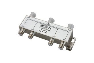 Делитель ТВ REXANT на 6 выходов F разъём 5-1000 МГц 05-6004