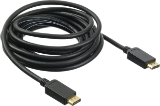 Кабель DisplayPort BURO BHP DPP 1.2 5 м черный 1147170