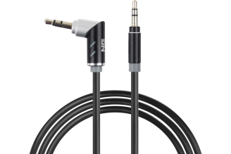 Кабель NEW GALAXY NG 3.5мм mini Jack-mini Jack, 1м, оплетка TPE, поворотный штекер, пластик 788-031