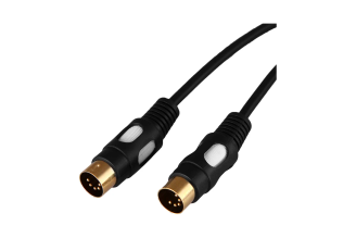 Кабель REXANT DIN 5 Pin - DIN 5 Pin 1,5 м Gold 17-2522