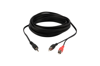 Шнур REXANT стерео 3,5 мм - 2RCA 5 м 17-4205