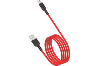 Кабель ОФИСМАГ vixion PRO VX-07c USB-Type-C 1 м красный 01239