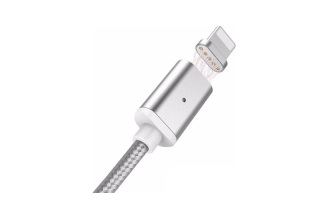 Магнитный кабель Pro Legend USB 2.0 A - Lightning PL1153, белый, 1 м