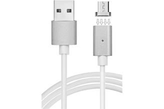 Магнитный кабель Pro Legend USB 2.0 A - Micro USB PL1154, белый, 1 м