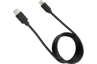 Кабель USB Type-C - Lightning REXANT 3 А 1 м черный 18-1827
