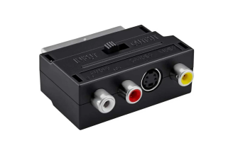 Адаптер BURO SCART (m)/3хRCA (f)/S-VIDEO (f) BSP005 817211