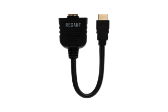 Разветвитель REXANT HDMI штекер - 2 гнезда HDMI с проводом 17-6832