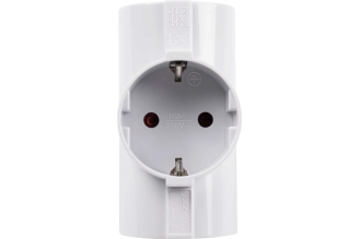 Разветвитель Jazzway AD-3G-R 3 розетки 16 А IP20 2853363