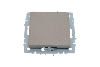 Заглушка с суппортом IEK Brite BR-PL10-K37, шампань