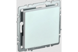 Заглушка с суппортом IEK Brite жемчужная BR-PL10-K36