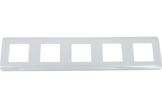 Рамка 5-м CHINT NEW3-E универсальная белый 431549