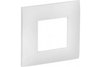 Рамка IEK SKANDY 1-местная SK-F01W арктический белый SK-M12-K01
