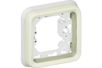 Суппорт Legrand Plexo с рамкой для встроенного монтажа, белый, 1 пост, 069692