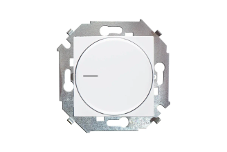 Поворотный регулятор напряжения Simon 2-215Вт 230В белый 1591796-030