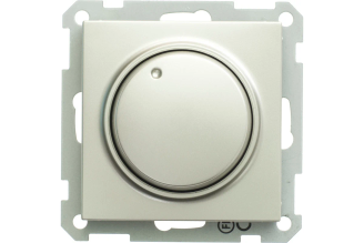 Поворотный диммер Systeme Electric W59 SR-5S3-4-86 400 Вт шампань
