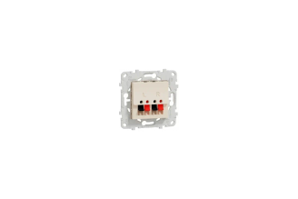 Аудиорозетка Systeme Electric Unica New бежевая NU548644