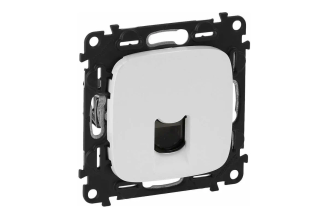Информационная розетка Legrand Valena Allure RJ45 Cat.5e UTP белая 753740