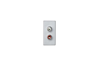 Плата Simon K101B-8 с 2 разъемами RCA audio, алюминий