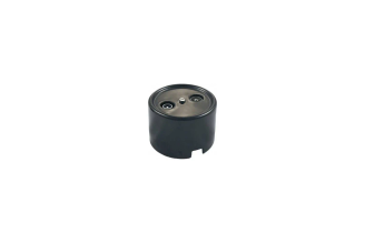Розетка Bironi B1-305-03 R/TV-SAT оконечная, керамика, черная
