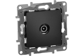 Механизм розетки TV Legrand СП Etika оконечная 5 дБ 5-862 мГц антрацит 672665