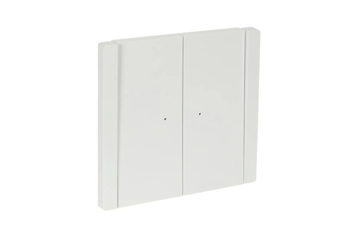 Выключатель 2-клавишный IEK FORTEPIANO с индикатором 10А FP206 белый FP-V20-1-10-1-K01