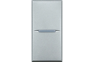 Кнопка Legrand Axolute аксиальная 1 клавиша, алюминий, HC4005AN