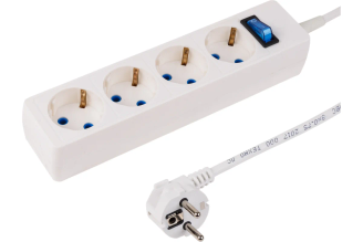 Сетевой фильтр PROCONNECT STANDARD 4 розетки 3 м с заземлением 11-7229