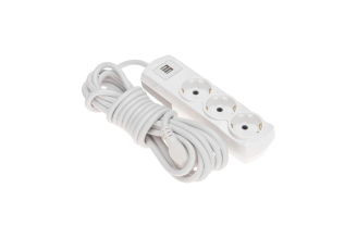 Удлинитель REXANT ПРЕМИУМ 3 гнезда 5 м с заземлением и 2 USB 13-4111