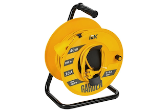 Катушка IEK GARDEN УК40 1 место 2P 2x1,0мм2 40м GD-KP50-10-01-40