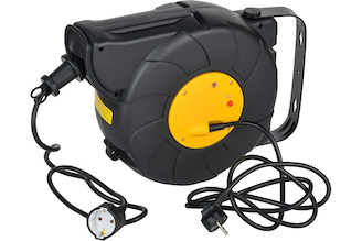 Удлинитель IEK Twist катушка ук15 1место, 2p+pe/15м+2м, 3x1,5мм2, автосмотка TW-KP27-16-01-15-02