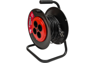 Удлинитель на катушке MIRAX пвс 2x0.75 20м 1300вт 55052-20