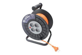 Удлинитель на катушке TOKOV ELECTRIC 4x20м без заземл. 6а ip20 2x0.75 TKE-SK20-075