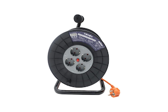 Удлинитель на катушке TOKOV ELECTRIC 4x20м с заземл. 6а ip20 3x0.75 TKE-SK20-075-Z