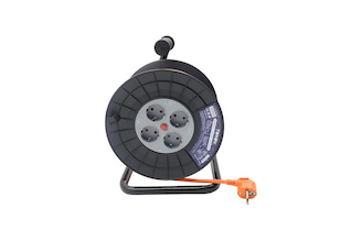 Удлинитель на катушке TOKOV ELECTRIC 4x30м с заземл. 16а ip20 3x1.5 TKE-SK30-15-Z