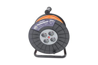 Удлинитель на катушке TOKOV ELECTRIC 4x50м с заземл. 16а ip20 3x1.5 TKE-SK50-15-Z