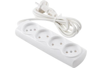 Удлинитель Engy Премиум 1.7м/4 розетки ПВС 2х0.75 186698