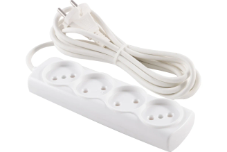 Удлинитель Engy Премиум 3м/4 розетки ПВС 2х0.75 186700