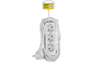 Удлинитель ФАZА FTG-03-150 3 розетки 1,5 м 3 кВт 5052956