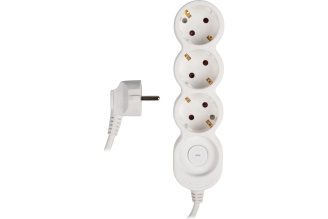 Удлинитель Jazzway EX-03GS-150 3 розетки 1.5 м 5034778