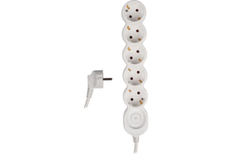 Удлинитель Jazzway EX-05GS-150 5 розеток 1.5 м 5034815