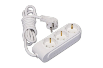 Удлинитель MAKEL N3210094 3 розетки, 15 м, с заземлением
