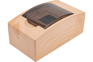 Распределительный навесной щит EKF ЩРН-П- 4 светлое дерево IP41 PROxima pb40-n-4-light