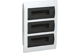 Пластиковый корпус IEK Krepta 3 ЩРВ-Пк-45 IP41 белый MKP12-V-04-45-41