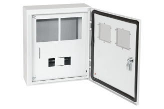Корпус металлический КЭАЗ ЩУРн-ПРО-1x2-МП/7 IP66 УХЛ1, 367474