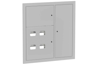Этажный щит EKF Basic на 4 кв. RAL9003 со съемной рамой 1000×950×160 мм mb28-v-4-r9003-1