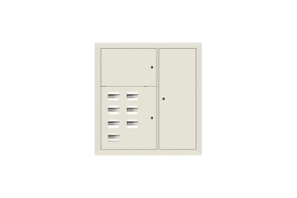 Этажный щит EKF Basic mb28-v-7-r9001 на 7 квартир RAL9001