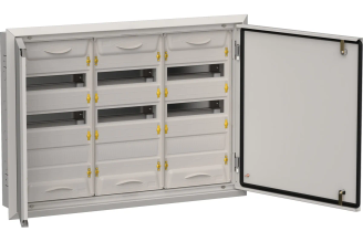 Корпус IEK Titan 5 ЩРв-108 3x36 IP31 серый TI5-50-V-3X036-31-7035