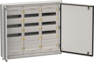 Корпус IEK Titan 5 ЩРв-144 3x48 IP31 серый TI5-50-V-3X048-31-7035
